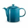 Le Creuset Deep Teal Stoneware Grand Teapot - Premium Ceramic Teapot for Tea Lovers