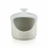 Le Creuset Meringue Stoneware Salt Pig - Premium Tableware for Salt Storage -HARTS OF STUR Sales 80811107160005 Le Creuset Meringue Stoneware Salt Pig