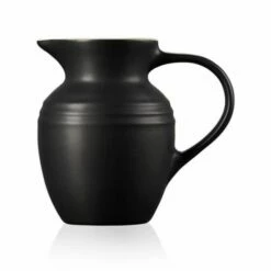 Le Creuset Satin Black Stoneware Breakfast Jug | Elegant Tableware for Your Morning Routine 8 Le Creuset Satin Black Stoneware Breakfast Jug | Elegant Tableware for Your Morning Routine -HARTS OF STUR Sales 80903060000005 Le Creuset Satin Black Stoneware Breakfast Jug 2