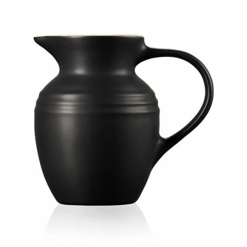 Le Creuset Satin Black Stoneware Breakfast Jug | Elegant Tableware for Your Morning Routine 5 Le Creuset Satin Black Stoneware Breakfast Jug | Elegant Tableware for Your Morning Routine - Image 3