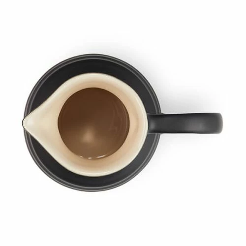 Le Creuset Satin Black Stoneware Breakfast Jug | Elegant Tableware for Your Morning Routine 6 Le Creuset Satin Black Stoneware Breakfast Jug | Elegant Tableware for Your Morning Routine - Image 4