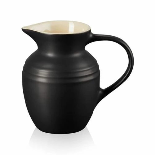 Le Creuset Satin Black Stoneware Breakfast Jug | Elegant Tableware for Your Morning Routine 3 Le Creuset Satin Black Stoneware Breakfast Jug | Elegant Tableware for Your Morning Routine