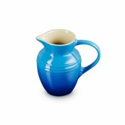 Le Creuset Azure Stoneware Breakfast Jug | 1L Capacity | Durable & Stylish Drinkware -HARTS OF STUR Sales 80903062200005 Le Creuset Breakfast Jug Azure Blue 1