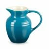 Le Creuset Deep Teal Stoneware Breakfast Jug | Premium Tableware | 1L Capacity -HARTS OF STUR Sales 80903066420005 Le Creuset Deep Teal Stoneware Breakfast Jug