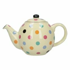 London Pottery Globe 4 Cup Teapot Multi Spot - Stylish & Durable Tea Maker