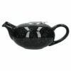 London Pottery Pebble Filter 4 Cup Teapot - Gloss Black Flecked | Elegant Tea Brewing -HARTS OF STUR Sales 84108 London Pottery Pebble Filter 4 Cup Teapot Gloss Black