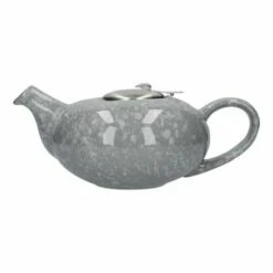 London Pottery Pebble Filter 4 Cup Teapot Gloss Grey - Premium Tea Brewing