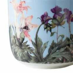 Royal Botanic Gardens Kew Bee Floral Mug 290ml - Elegant Ceramic Tea & Coffee Cup -HARTS OF STUR Sales 852004 RBG Kew Bee Floral Mug 1