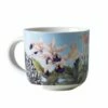 Royal Botanic Gardens Kew Bee Floral Mug 290ml - Elegant Ceramic Tea & Coffee Cup -HARTS OF STUR Sales 852004 RBG Kew Bee Floral Mug