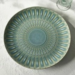 Royal Botanic Gardens Kew Living Jewels Charger Plate 32cm - Green | Elegant Tableware