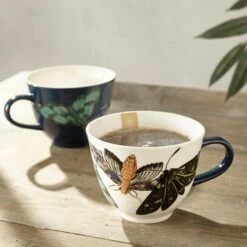 Royal Botanic Gardens Kew Living Jewels Jumbo Midnight Mug - Premium Ceramic Drinkware -HARTS OF STUR Sales 853254 RBG Kew Living Jewels Jumbo Midnight Mug 2
