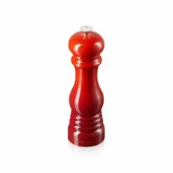 Le Creuset Cerise Pepper Mill - Premium Stainless Steel Grinder, Cherry Red 8 Le Creuset Cerise Pepper Mill - Premium Stainless Steel Grinder, Cherry Red -HARTS OF STUR Sales 9600190006 Le Creuset Pepper Mill Cerise New 1