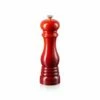 Le Creuset Cerise Pepper Mill - Premium Stainless Steel Grinder, Cherry Red -HARTS OF STUR Sales 9600190006 Le Creuset Pepper Mill Cerise New