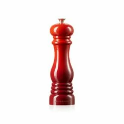 Le Creuset Cerise Pepper Mill - Premium Stainless Steel Grinder, Cherry Red 9 Le Creuset Cerise Pepper Mill - Premium Stainless Steel Grinder, Cherry Red -HARTS OF STUR Sales 9600190006 Le Creuset Pepper Mill Cerise New 2