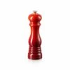 Le Creuset Cerise Salt Mill - Premium Ceramic Salt Grinder, Cherry Red -HARTS OF STUR Sales 9600200006 Le Creuset Salt Mill Cerise New