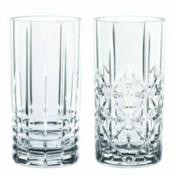 Nachtmann Highland Long Drink Glass Set Of 4 - Premium Crystal Drinkware -HARTS OF STUR Sales 97784 Nachtmann Highland Long Drink Glass Set of 4 1