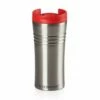 Le Creuset Cerise Stainless Steel Travel Mug - 12oz, Double-Walled Vacuum Insulation, Cherry Red -HARTS OF STUR Sales 98800000060080 Le Creuset Travel Mug Cerise