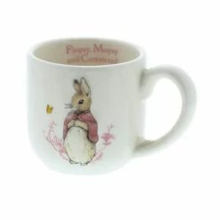 Beatrix Potter Flopsy Mopsy & Cottontail 3-Piece Nursery Tableware Set | Kids Tableware Collection -HARTS OF STUR Sales A26699 Beatrix Potter Flopsy Mopsy And Cottontail 3 Piece Nursery Set 3