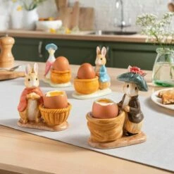 Beatrix Potter Flopsy Bunny Egg Cup - Charming Tableware for Breakfast -HARTS OF STUR Sales A31054 Beatrix Potter Flopsy Egg Cup 2