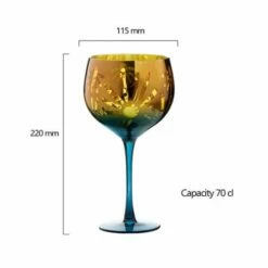 Artland Fiesta Set Of 2 Gin Glasses - Elegant Drinkware for Cocktails & Spirits -HARTS OF STUR Sales ART52161ST2 Artland Set of 2 Fiesta Gin Glasses 1