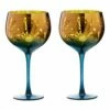 Artland Fiesta Set Of 2 Gin Glasses - Elegant Drinkware for Cocktails & Spirits -HARTS OF STUR Sales ART52161ST2 Artland Set of 2 Fiesta Gin Glasses