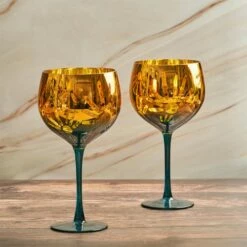 Artland Fiesta Set Of 2 Gin Glasses - Elegant Drinkware for Cocktails & Spirits -HARTS OF STUR Sales ART52161ST2 Artland Set of 2 Fiesta Gin Glasses 3