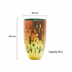 Artland Fiesta Set Of 2 Hiball Tumblers - Elegant Drinkware for Cocktails & Beverages -HARTS OF STUR Sales ART52162ST2 Artland Set of 2 Fiesta Hiball Tumblers 1