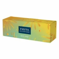 Artland Fiesta Set Of 4 Colourful Shot Glasses - Perfect for Parties & Celebrations -HARTS OF STUR Sales ART52164ST4 Artland Set of 4 Fiesta Shot Glasses 2