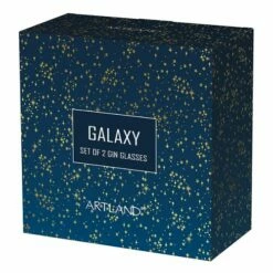 Artland Galaxy Gin Glasses Set Of 2 - Elegant Drinkware for Cocktails & Spirits -HARTS OF STUR Sales ART52800 Artland Set of 2 Galaxy Gin Glasses 1