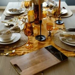 Artesa Rectangular Serving Board with Tortoise Shell Resin Edge - Premium Serveware for Stylish Dining -HARTS OF STUR Sales ARTBOARDTORT Artesa Rectangular Serving Board Tortoise Shell Resin Edge 4