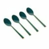 Artesa Enamel Teaspoons Set Of 4 - Green | Premium Cutlery for Tea Lovers -HARTS OF STUR Sales ARTTSPNGRN4PC Artesa Enamel Teaspoons Set Of 4 Green
