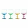 Anton Studio Designs Swirl Gin Glasses Set Of 4 - Elegant Crystal Drinkware for Cocktails & Spirits -HARTS OF STUR Sales ASD10005 Anton Studio Designs Set of 4 Swirl Gin Glasses