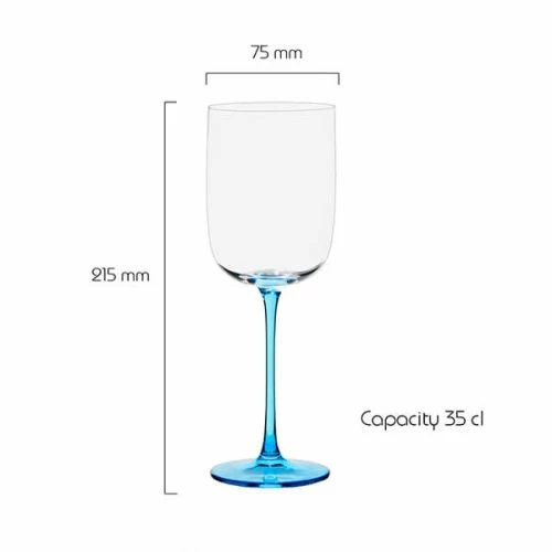 Anton Studios Gala Set of 4 Elegant Wine Glasses - Premium Drinkware for Every Occasion 5 Anton Studios Gala Set of 4 Elegant Wine Glasses - Premium Drinkware for Every Occasion - Image 3