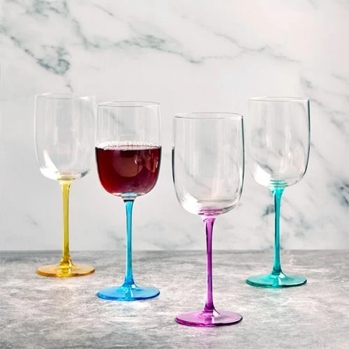 Anton Studios Gala Set of 4 Elegant Wine Glasses - Premium Drinkware for Every Occasion 7 Anton Studios Gala Set of 4 Elegant Wine Glasses - Premium Drinkware for Every Occasion - Image 5