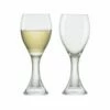 Anton Studios Manhattan Set of 2 Elegant White Wine Glasses - Premium Drinkware -HARTS OF STUR Sales ASD10274 DRH Manhattan White Wine Glasses