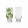 Anton Studios Manhattan Set of 2 Elegant Long Drink Glasses - Premium Drinkware -HARTS OF STUR Sales ASD10276 DRH Manhattan Long Drink Glasses