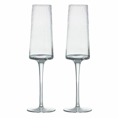 Anton Studio Designs Empire Champagne Flutes Set of 2 - Elegant Drinkware for Special Occasions 3 Anton Studio Designs Empire Champagne Flutes Set of 2 - Elegant Drinkware for Special Occasions