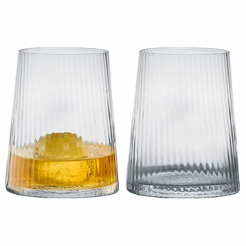 Anton Studio Designs Empire DOF Tumblers Set of 2 - Elegant Drinkware Glasses for Home & Bar 4 Anton Studio Designs Empire DOF Tumblers Set of 2 - Elegant Drinkware Glasses for Home & Bar - Image 2