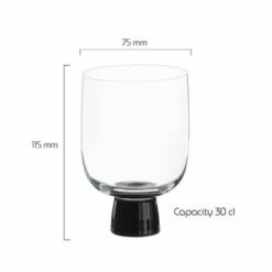 Anton Studios Oslo Set of 2 Black DOF Tumblers - Elegant Drinkware for Home & Bar 10 Anton Studios Oslo Set of 2 Black DOF Tumblers - Elegant Drinkware for Home & Bar -HARTS OF STUR Sales ASD10385 Anton Studios Set of 2 Oslo DOF Tumblers Black 2