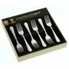 Arthur Price Of England Britannia Sovereign Silver Plate Set Of 6 Fruit Forks - Elegant Cutlery Forks -HARTS OF STUR Sales Arthur Price Britannia Sovereign 6 Fruit Forks 1