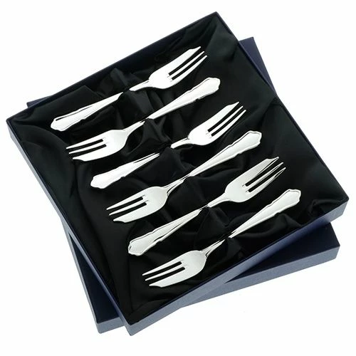 Arthur Price Of England Dubarry Sovereign Stainless Steel Set Of 6 Pastry Forks - Premium Cutlery 3 Arthur Price Of England Dubarry Sovereign Stainless Steel Set Of 6 Pastry Forks - Premium Cutlery