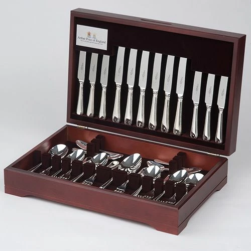 Arthur Price Of England Harley Sovereign Stainless Steel 58-Piece Canteen with FREE 8 Tea Spoons | Premium Cutlery Set 3 Arthur Price Of England Harley Sovereign Stainless Steel 58-Piece Canteen with FREE 8 Tea Spoons | Premium Cutlery Set