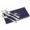 Arthur Price Of England Silver Plated Old English Design Children's 3-Piece Cutlery Gift Box Set - Elegant Cutlery for Kids -HARTS OF STUR Sales Arthur Price Of England Old English Childrens 3pc Cutlery Gift Box Set