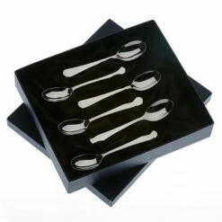 Arthur Price Of England Rattail Sovereign Stainless Steel Set Of 6 Coffee Spoons - Premium Cutlery