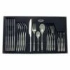 Stellar Raglan Polished 24 Piece Cutlery Gift Box Set - Premium Stainless Steel Cutlery