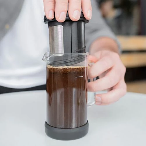 Barista & Co Made Simple OneBrew Coffee and Tea Infuser - Black | Premium Reusable Infuser for Loose Leaf Tea & Coffee 6 Barista & Co Made Simple OneBrew Coffee and Tea Infuser - Black | Premium Reusable Infuser for Loose Leaf Tea & Coffee - Image 4