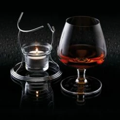 BarCraft Premium Brandy & Cognac Warmer Gift Set - Elegant Drinkware for Spirits Enthusiasts -HARTS OF STUR Sales BCBWARMER BarCraft Brandy and Cognac Warmer Gift Set 3