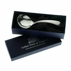 Arthur Price Of England Sovereign Stainless Steel Cream Ladle Bead - Premium Cutlery for Elegant Serving