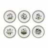 Portmeirion Botanic Garden Bread Plate Set of 6 | Elegant Tableware for Dining -HARTS OF STUR Sales BG03704 Botanic Garden by Portmeirion Bread Plate Set of 6