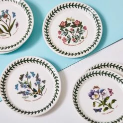 Portmeirion Botanic Garden Bread Plate Set of 6 | Elegant Tableware for Dining -HARTS OF STUR Sales BG03704 Botanic Garden by Portmeirion Bread Plate Set of 6 2
